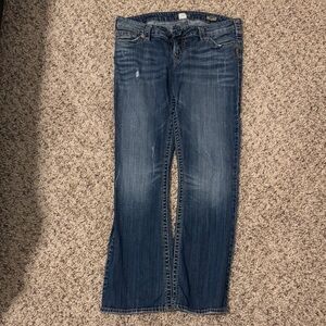 Silver Jeans Blue Straight Leg Classic Denim